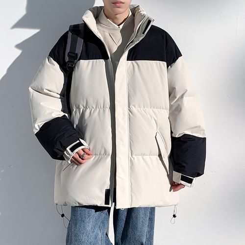 Zip puffer online jacket