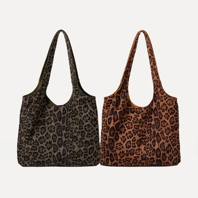 TangTangBags-Leopard Print Tote Bag