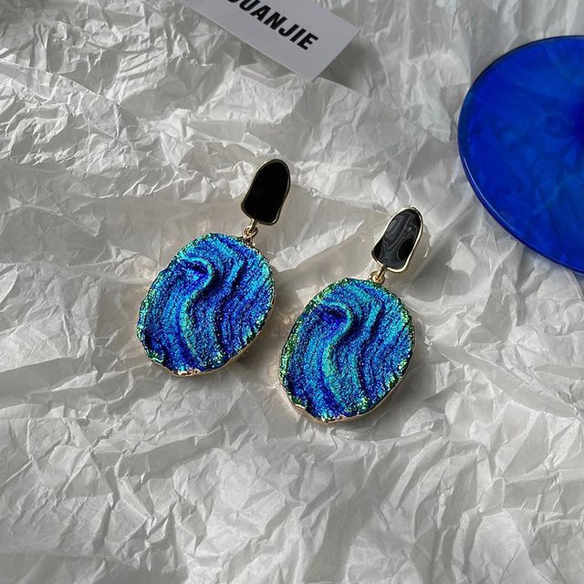 Jael-Irregular Alloy Dangle Earring