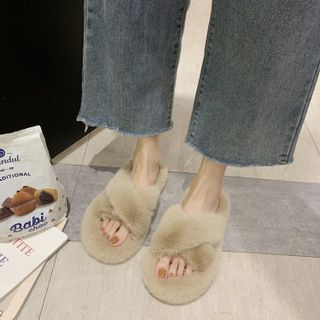 The Hoof - Fluffy Slippers | YesStyle