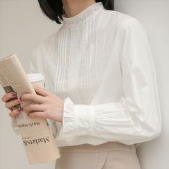 Kolge - 通花蕾丝领衬衫 Kolge - 通花蕾丝领衬衫
