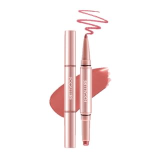 FOCALLURE - 2 in 1 Double-Ended Lip Liner Pencil - 6 Colors