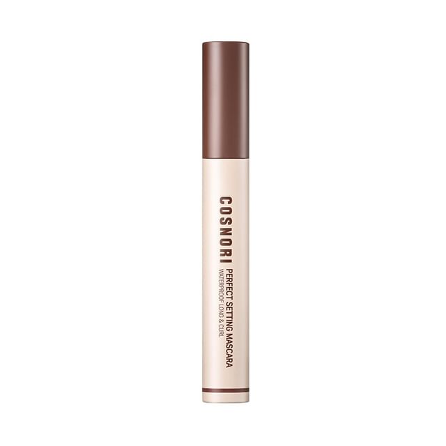 COSNORI-Perfect Setting Mascara Waterproof Long Curl - 6 Colors-02 Cozy Brown