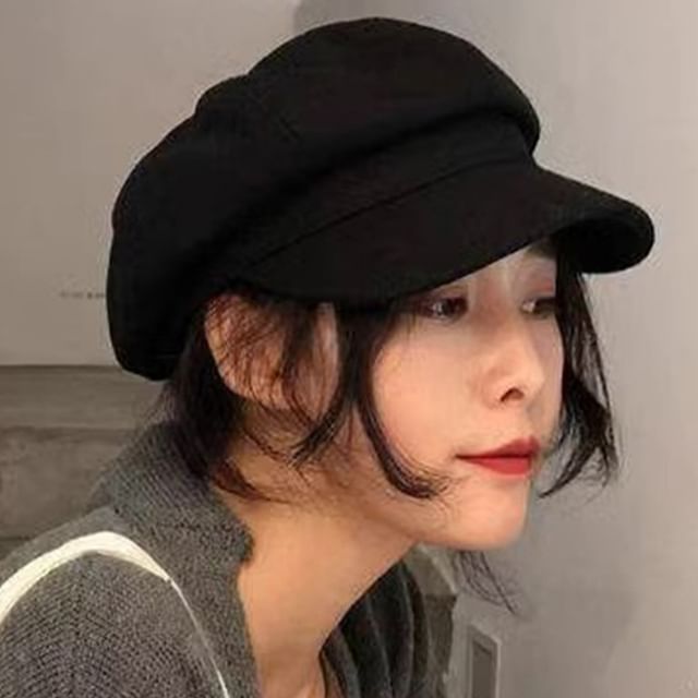 Nikifa-Plain Newsboy Cap