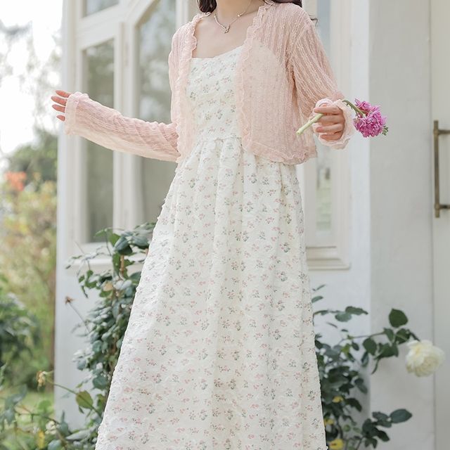 lace bandeau wedding dress Andrea and Leo WL032 Long Prom Dress Off White / 10