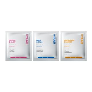 HYAAH - Bio-Cellulose Mask - 3 Types