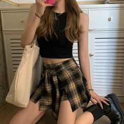Dute - Tank Top / Plaid Skort Dute - Tank Top / Plaid Skort