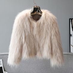 furry coat