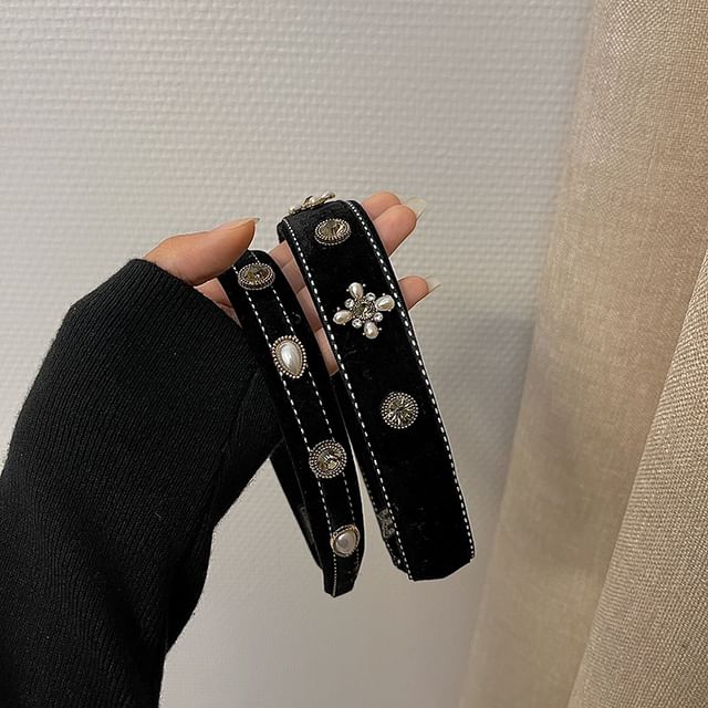 Chimerro-Textile Embellished Headband
