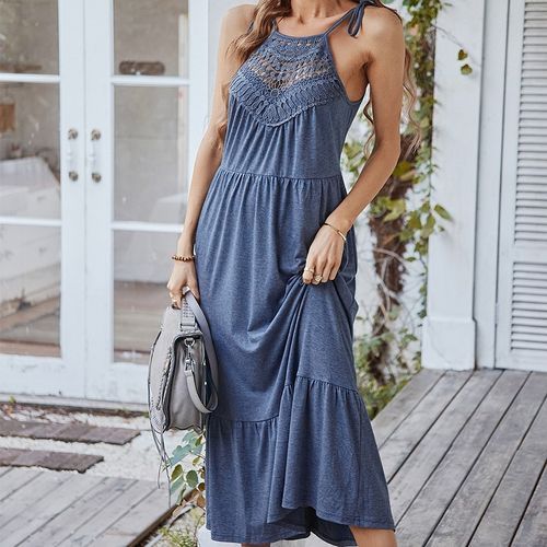 Sleeveless Cut Out Midi Dress