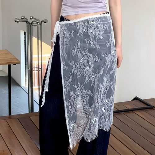 【美品】アメリヴィンテージ LACE WRAP SKIRT WITH PANTS セール】LACE WRAP SKIRT WITH PANTS（その他パンツ）｜Ameri（アメリ
