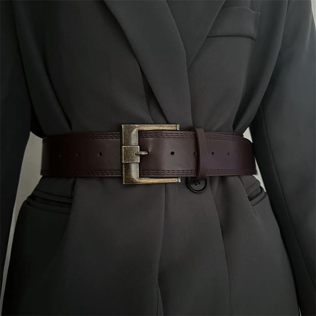Rofuka-Faux Leather Belt Various Designs