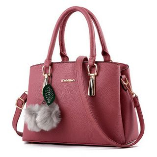 Santaka - Faux Leather Handbag | YesStyle