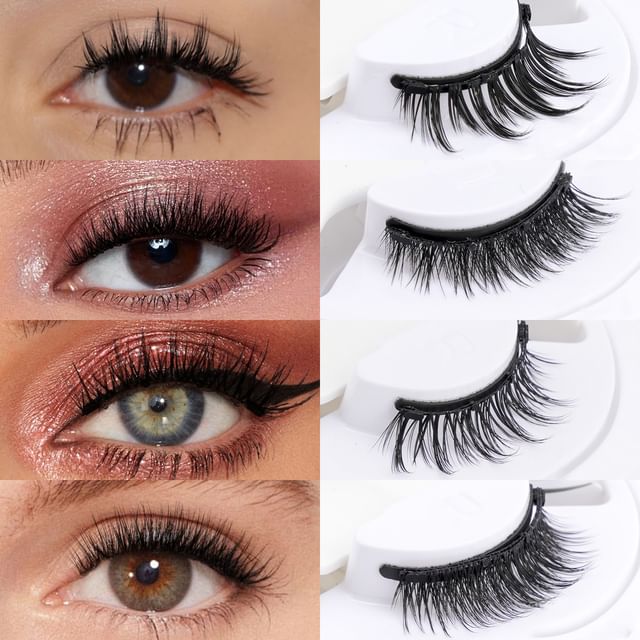 Lashie - Klebstofffreie magnetische natrliche knstliche Wimpern  (verschiedene Designs) | YesStyle