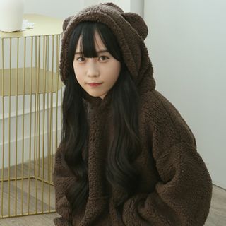 teddy bear fleece jumper