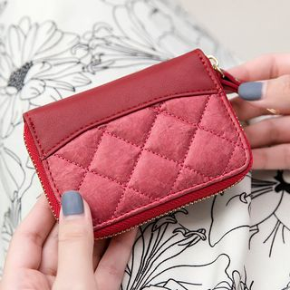 faux leather coin purse pattern