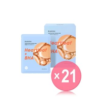 dot solution - a. solution Heartleaf BHA Trouble Mask Set (x21) (Bulk Box)