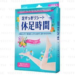 獅王 - 休足時間舒適清涼足貼 日本版 獅王 - 休足時間舒適清涼足貼 日本版