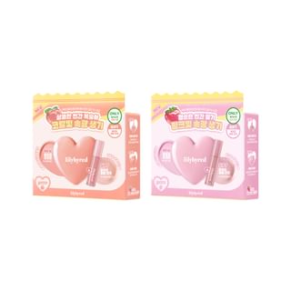 lilybyred - Luv Beam Cheek Balm Liquid Blur Cheek Set - 2 Types