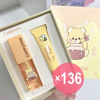 Cappuvini - Honey Lip Oil & Lip Mask Set (x136) (Bulk Box)