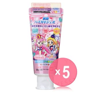 Bandai - Wonderful Precure! Medicated Toothpaste Gel 5pcs Bundle Set