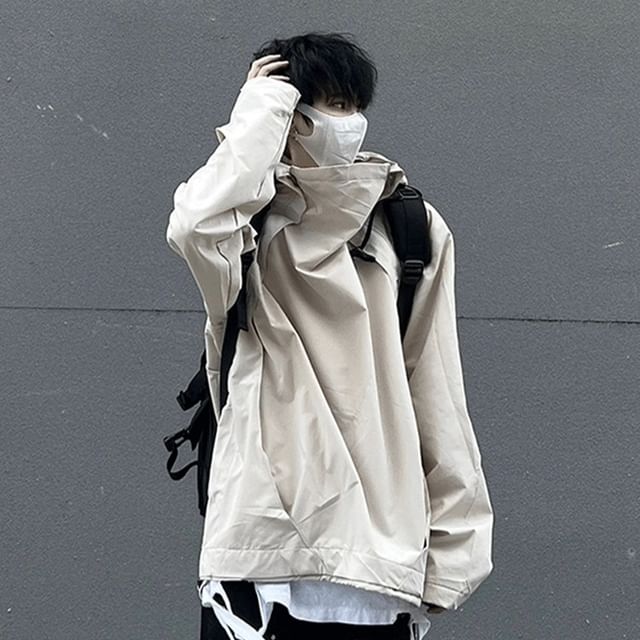 Kimeya-Zip-Up Overhead Jacket