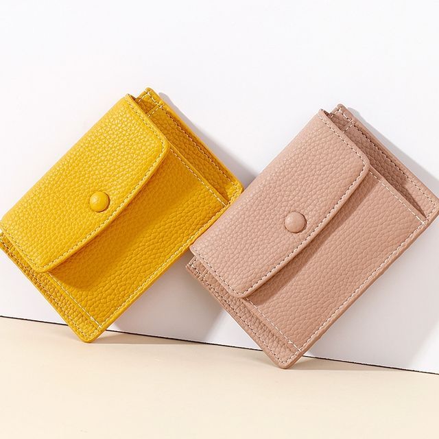 faux leather coin purse