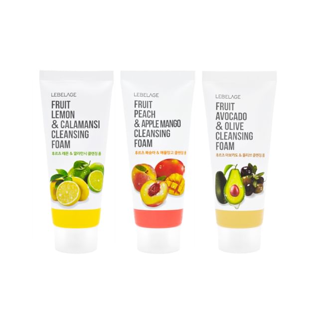 LEBELAGE-Fruit Cleansing Foam - 3 Types