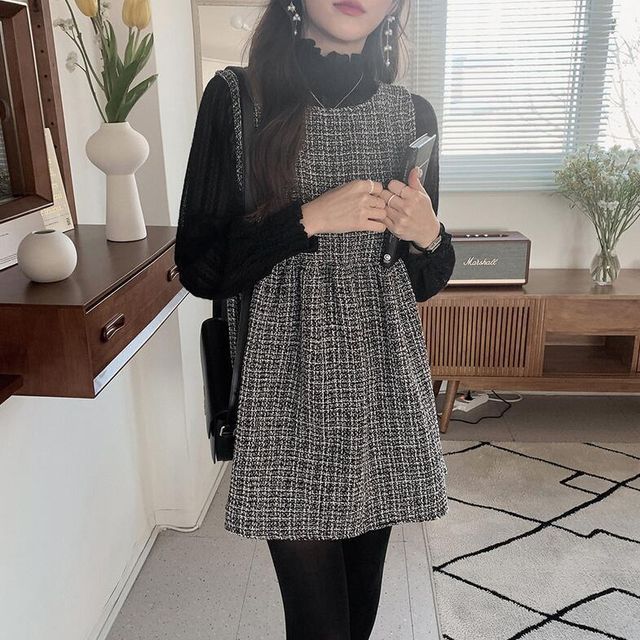 knee length dresses for ladies Melanie Tie-Shoulder Mini Dress main image 1