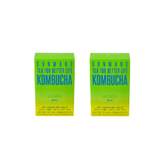 SUNMANC-Tea For Better Life Kombucha Mini Pack Bundle Set - 6 Types