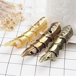 Yongge - Punk Armour Style Alloy Ring Yongge - Punk Armour Style Alloy Ring