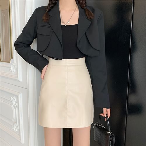 ミニスカート Josa llic Pencil Skirt 51VFbP6kC3L.jpg