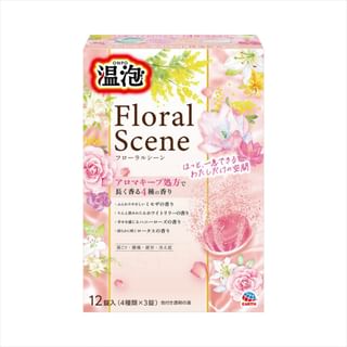 EARTH - ONPO Warm Foam Floral Scene Bath Tablet