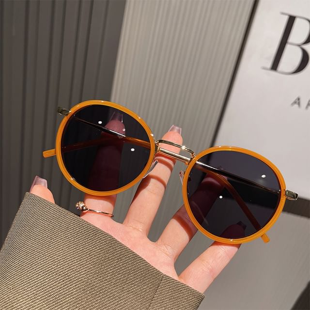 MOL Girl-Round Frame Sunglasses
