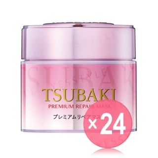 Shiseido - Tsubaki Premium Repair Mask Pink Camellia Japan Edition (x24) (Bulk Box)