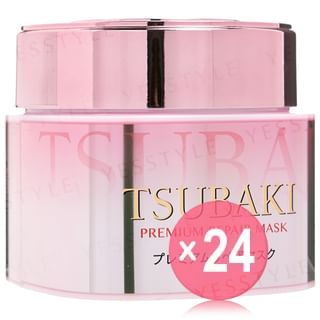 Shiseido - Tsubaki Premium Repair Mask Pink Camellia Japan Edition (x24) (Bulk Box)