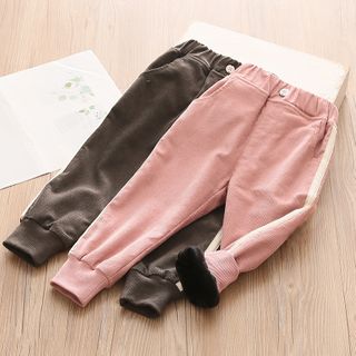 children's fleece lined pants