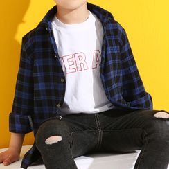 Snow Castle - Kids Plaid Shirt Snow Castle - Kids Plaid Shirt