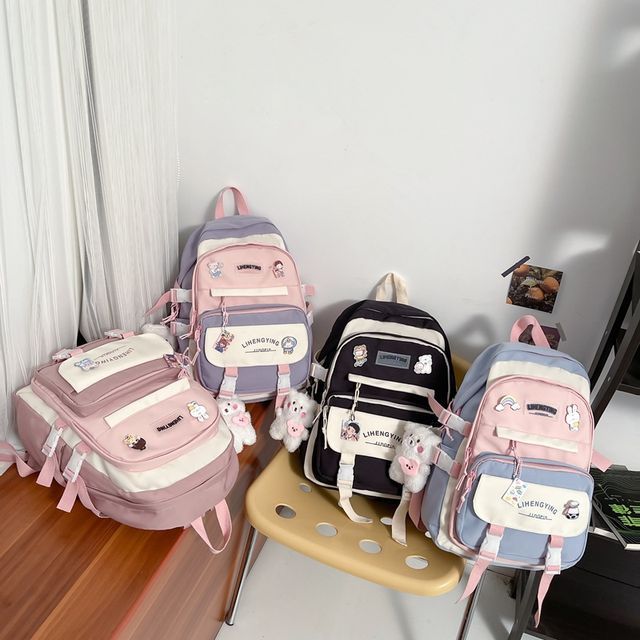 Rocktail - Two Tone Lettering Backpack