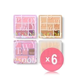 espoir - Real Eye Palette - 11 Types (x6) (Bulk Box)