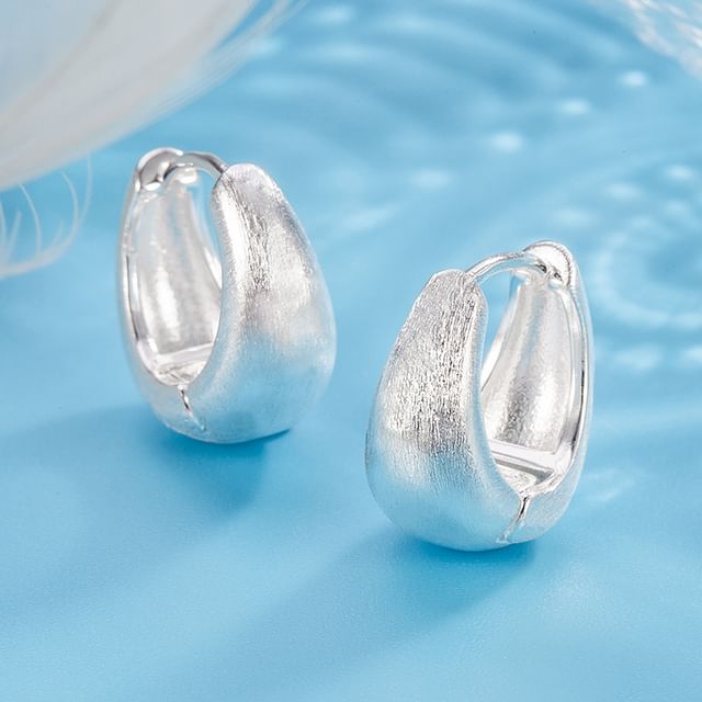 Forainer-Geometry Hoop Earring