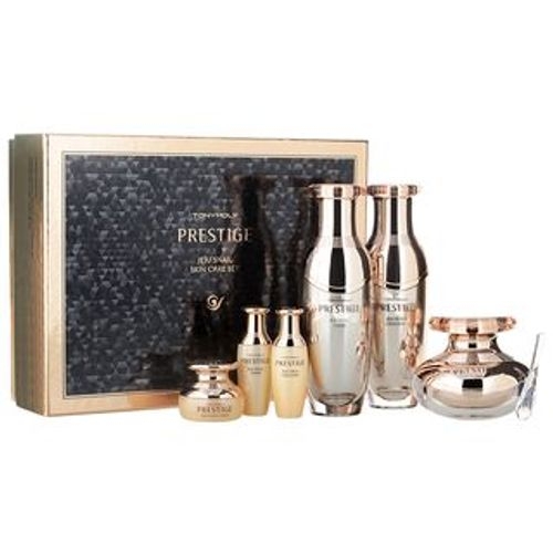 Prestige Jeju Snail Set (3 Types) : Toner 125ml + 20ml + Emulsion 125ml +  20ml + Cream 45ml + 8ml