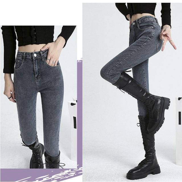 Denimot-High Rise Skinny Jeans Various Designs