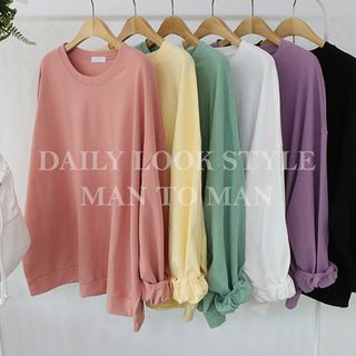 pastel color sweatshirt