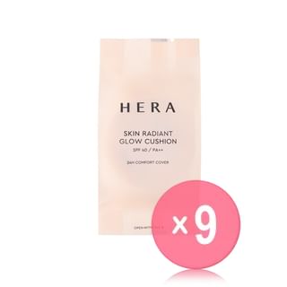 HERA - Skin Radiant Glow Cushion Refill Only - 6 Colors (x9) (Bulk Box)