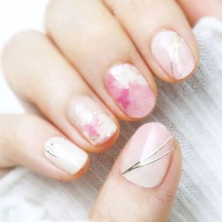 Lunacaca - Plum Rain Poem Nail Art Stickers