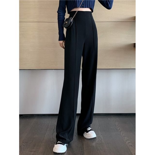 ever after - High-Waist Wide-Leg Dress Pants