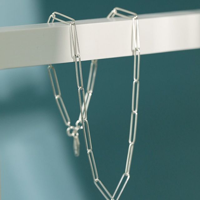 Phoenoa-925 Sterling Silver Chain Necklace
