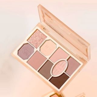 xixi - Dark Rice Light Eyeshadow Palette - Pink Garden