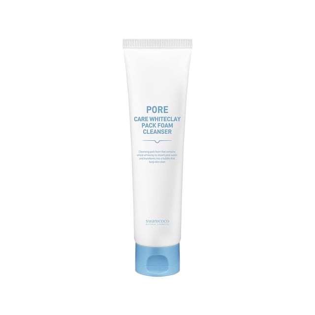 SWANICOCO-Pore Care Whiteclay Pack Foam Cleanser